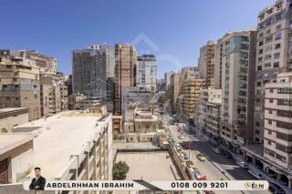 شقة للبيع 145 متر المندرة ش جمال عبد الناصر مباشرة