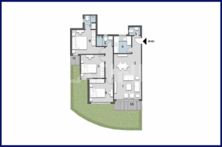 شقة للبيع 171 متر الشروق القاهره كومبوند وصال