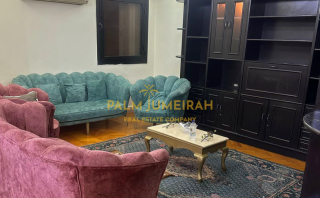 شقة للايجار المفروش 180م كفر عبده خطوات من جنينيه اللمبى