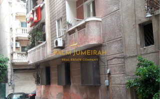 شقة للبيع 120م كفر عبده شارع سكينة بنت الحسين