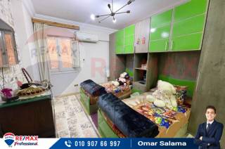 شقة للبيع 125م فلمنج ش احمد باشا ترك