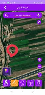 1180م2للبيع ارض كوردون مباني بالكاميشةتلامنوفية