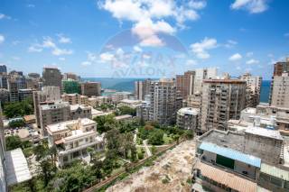 شقة للبيع 212 متر سابا باشا شارع مصطفي ابو هيف