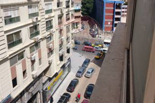 شقة للبيع 140 متر مصطفي كامل علي الترام مباشرة