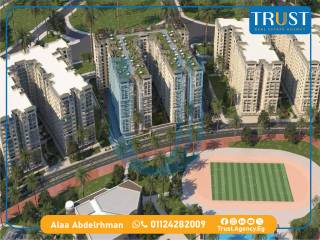 شقة للبيع 165 متر سموحة كمبوند مروج