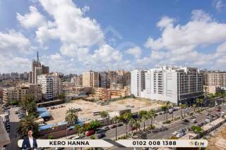 شقة للبيع 180 متر سموحة ش فوزى معاذ مباشرة