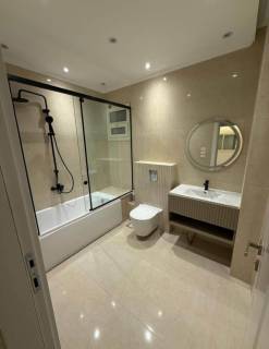 شقة SEA VIEW متشطبة بالتكيفات فى ابراج العلمين