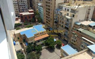 شقة للبيع 180م جناكليس شارع عمر مختار