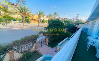 متاح للايجار شاليه بقريه اكوا فيو