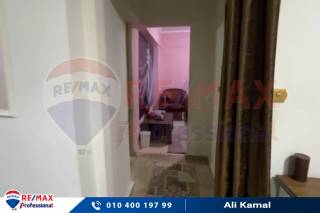 شقة للايجار المفروش 100 متر سموحة ش مصطفي كامل