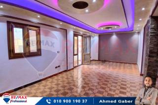 شقة للبيع 130 متر المندرة ش جمال عبد الناصر