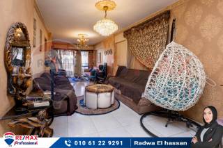 شقة للبيع 145 متر سموحه ش فوزي معاذ