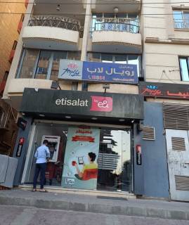 محل تجارى للايجار فى النزهة الجديدة مساحة 120م