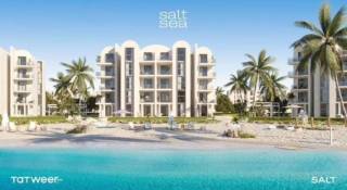 للبيع شاليه متشطب ف قلب راس الحكمه بتقسيط 15 سنه