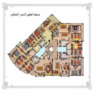 شقق بحري غربي ومساحات كبيره