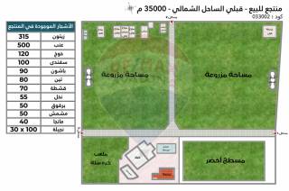 40 فدان تربة خصبة على الترعة مباشرة