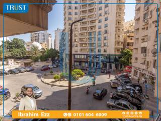 شقة 340م للبيع كفر عبده سانت جيني برج براند