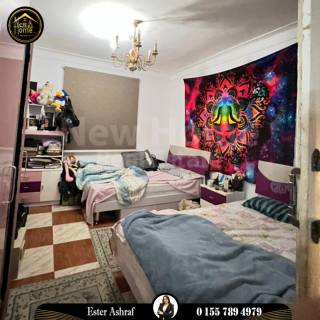 شقة للبيع 135 متر كفر عبدة بجوار مدرسة الفرنسسكا