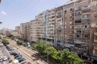 مقر إدارى 160 متر الابراهيمية على الترام مباشرة