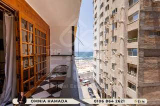 شقة للايجار المفروش 120 متر ميامى طريق الجيش