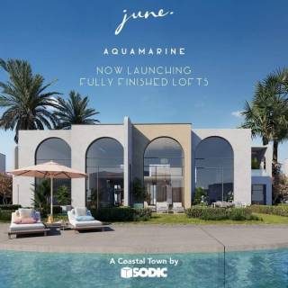 شاليه غرفتين بجاردن 110م متشطبة فى جون سوديك الساح