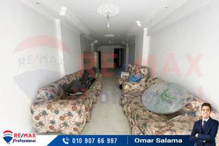 شقة للبيع 160 متر الابراهيمية تانى نمره من البحر