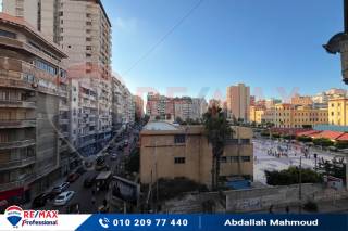 شقة للبيع 230 متر لوران ش ابو قير مباشرة