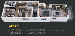 شقة للبيع 143 متر الحي التكميلي بيت الوطن
