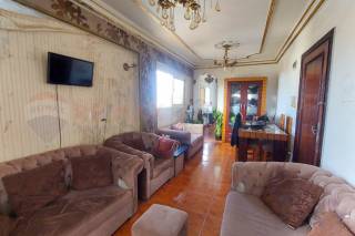 شقة للايجار المفروش 120 متر سيدي جابر ش المشير