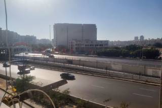 شقة للايجار 120 متر سموحة علي محور المحمودية