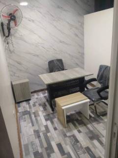 مكتب مفروش صغير فرصة بمعني الكلمةشارع الخزان