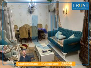 شقة 130م للبيع كفر عبده بالقرب من سانت جيني