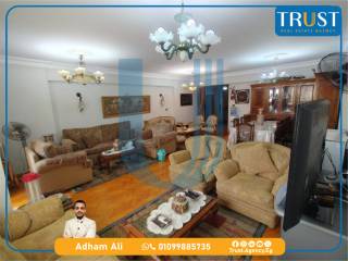 شقة للبيع 185 متر سموحة خطوات ل فوزي معاذ