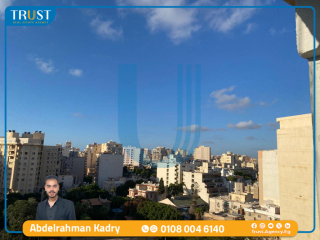 شقة 90م للبيع كفر عبده بالقرب من سانت جيني