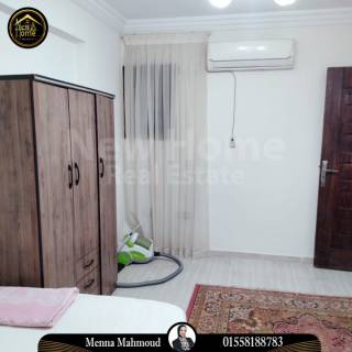 شقة للايجار المفروش 125 متر سيدى جابر