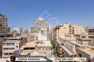 شقة للايجار 160 متر سان استيفانو ش عزيز كحيل