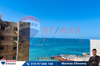 شقة للبيع 115م اسكندر ابراهيم ثاني نمره من البحر