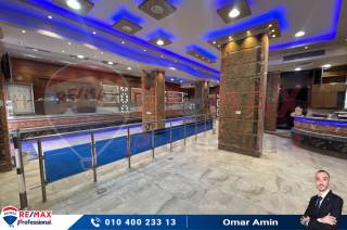 محل للايجار 155 متر لوران علي الترام مباشره