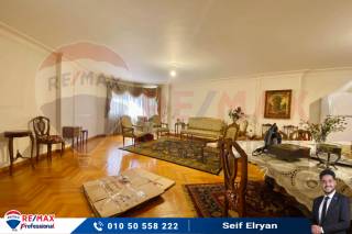 شقة للايجار المفروش 250 متر جناكليس ش أبو قير