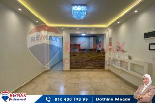 شقه للبيع 110م رشدي خطوات من ش أبو قير والترام