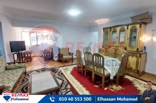 شقة للايجار المفروش 140 متر سموحه