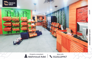 محل للبيع 75م كفر عبده شارع سكينة بنت الحسين