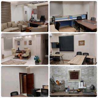 مكتب 145م للايجار مفروش بالقرب من ميدان لبنان