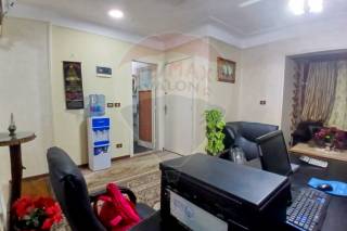 مكتب اداري مفروش للايجار 120 متر العصافرة بحري