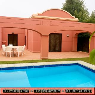 فيلا مستقلة بكمبوند بالم جاردنز الصحراوى للبيع