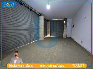 محل للايجار 160م زيزينيا شارع ابراهيم العطار