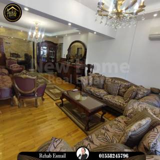 شقة للبيع 130 متر سابا باشا على الترام مباشرة