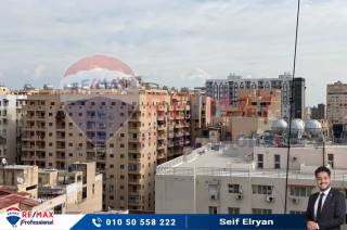 شقة للبيع 200 متر زيزينيا علي الترام مباشرة