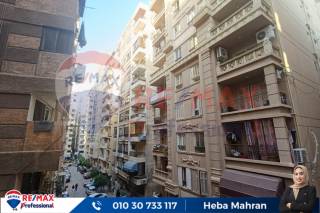 شقة للبيع 110 متر سموحة متفرع من مصطفي كامل