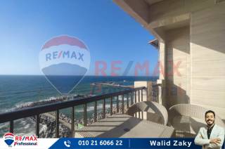 شقة للبيع 125 متر لوران علي البحر مباشرة